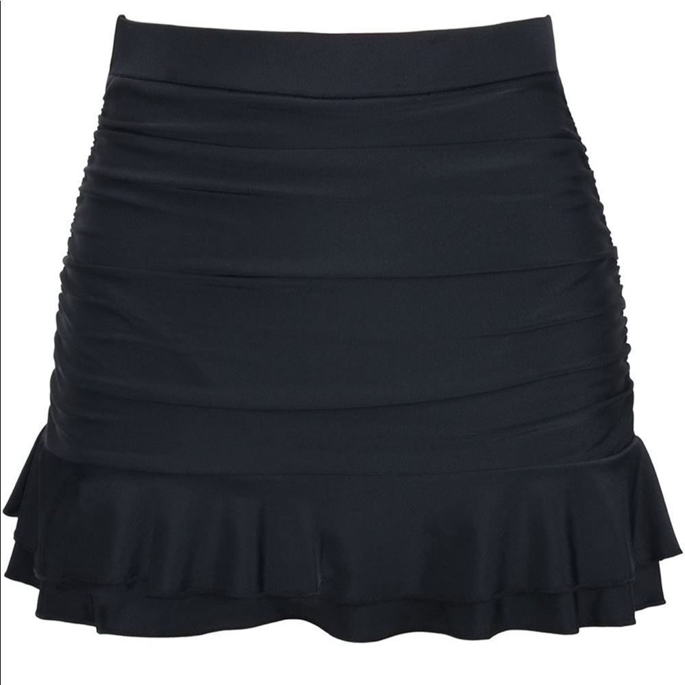 Black tankini bottom